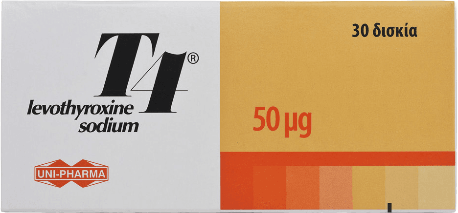 T4 - 50mcg tab x 30 tbl