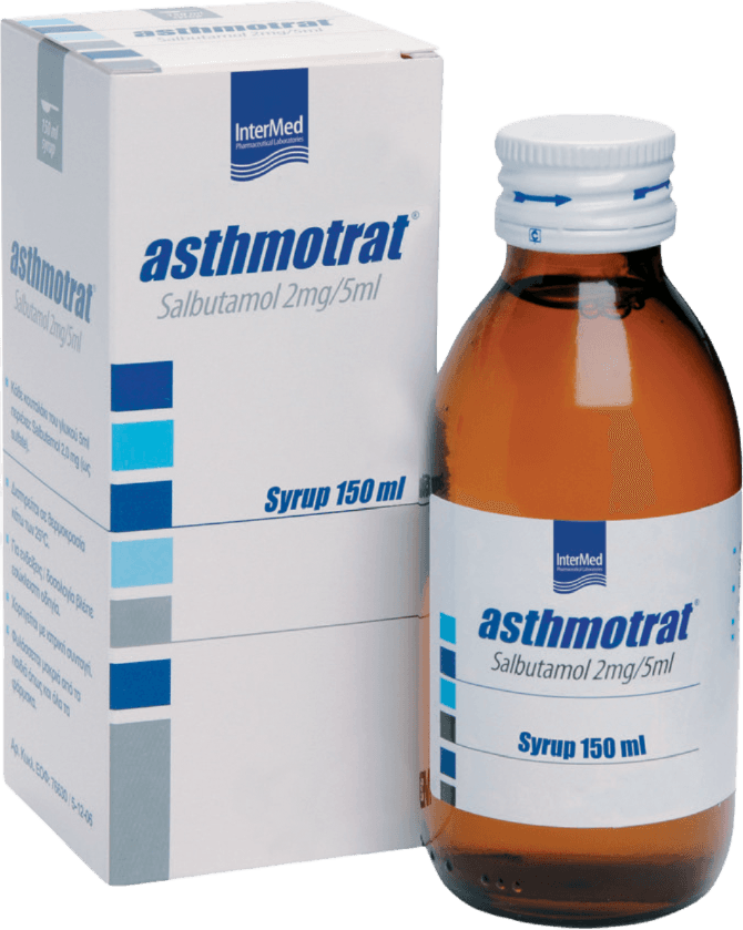 Asthmotrat syr 2mg/5ml - 150ml