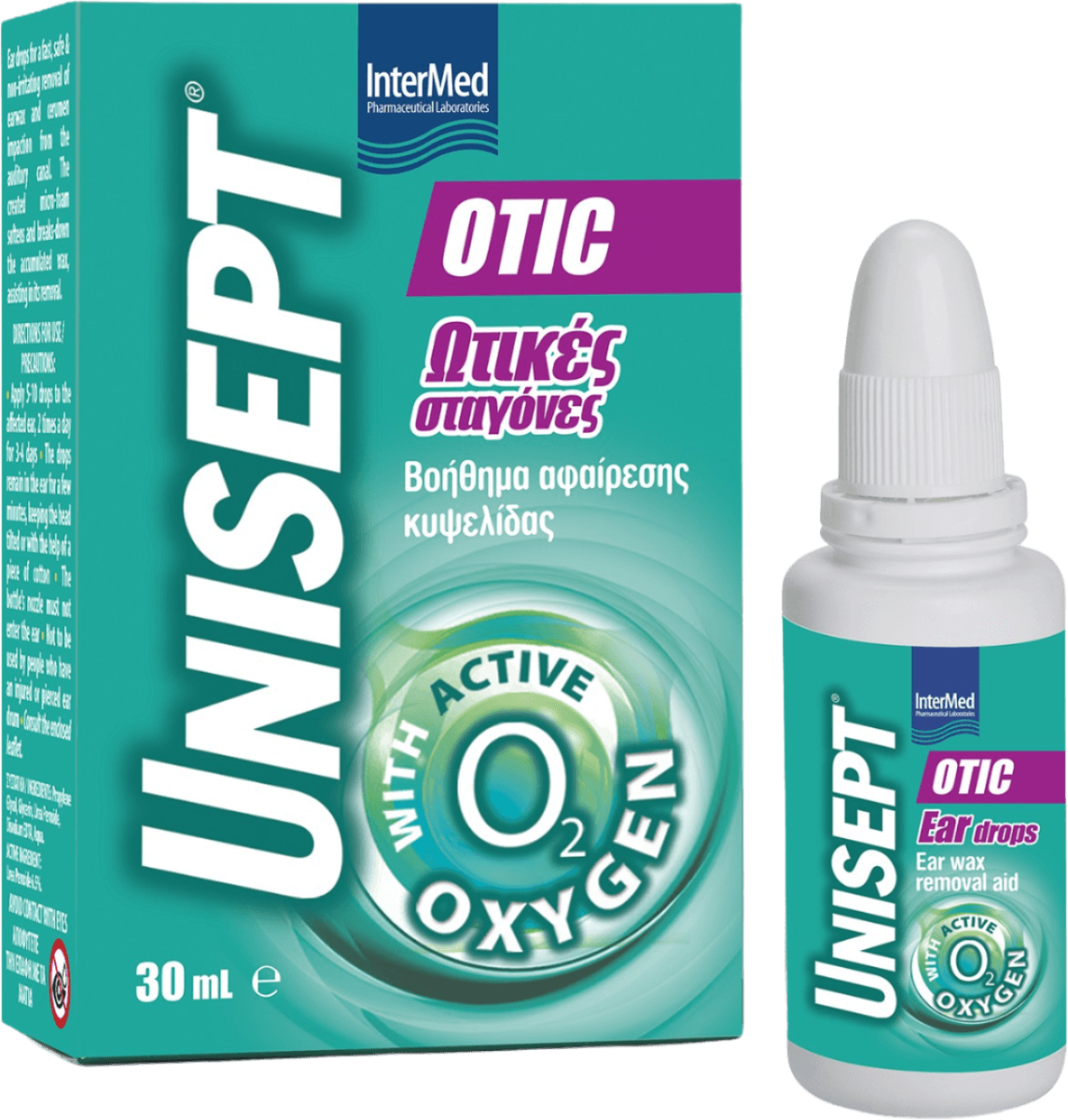 Unisept otic sol x 30 ml