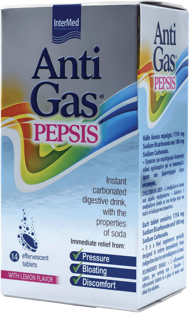 Anti Gas PEPSIS x 14 eff
