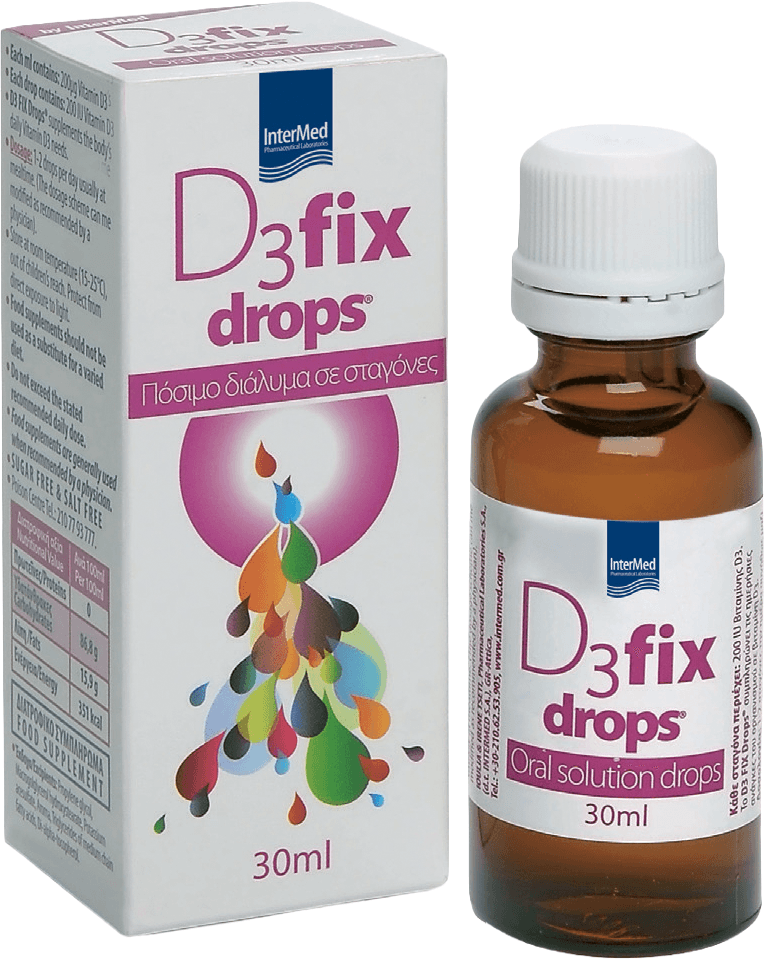 D3 fix sol x 30 ml - 200IU / pikë