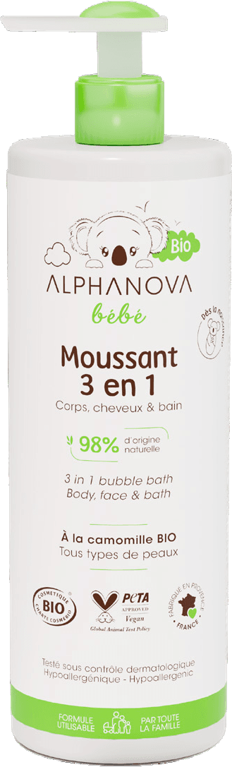 Baby bubble bath 3n1 400ml